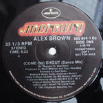 Alex Brown : (Come On) Shout (12", Promo)