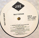 Billy Ocean : Licence To Chill (12", Promo)