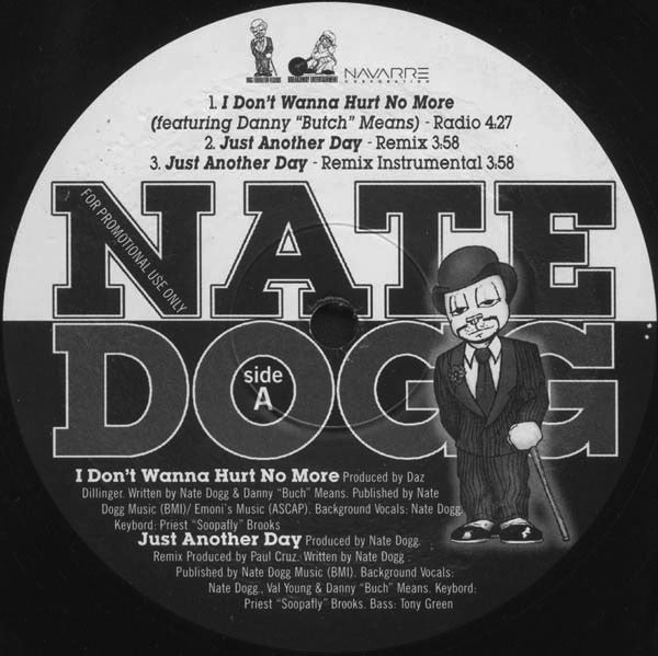 Nate Dogg : I Don't Wanna Hurt No More/Just Another Day/She's Strange (12", Promo)