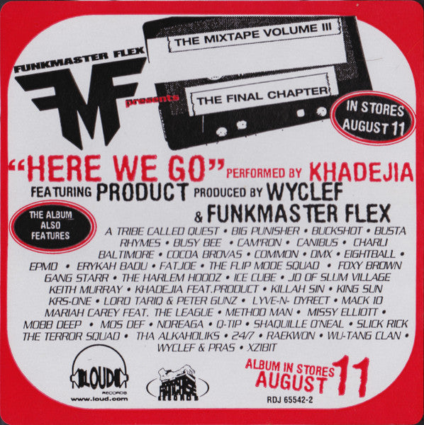 Funkmaster Flex Featuring Product* : Here We Go (CD, Promo)
