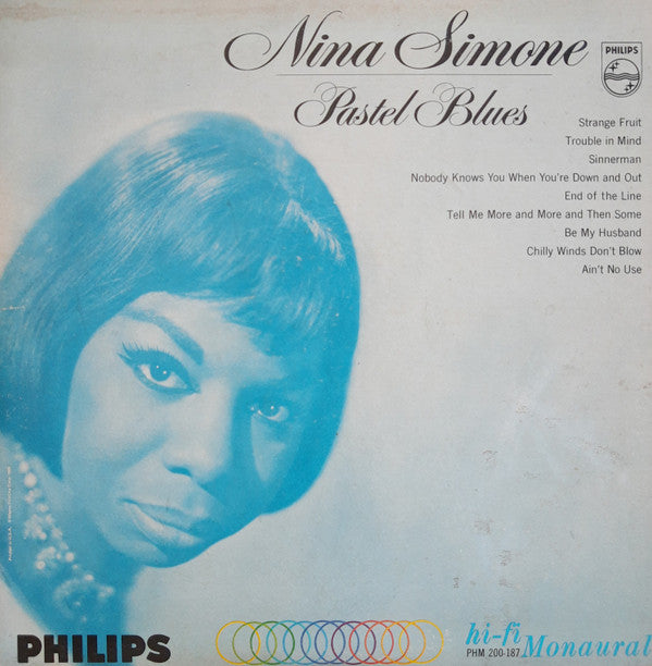 Nina Simone : Pastel Blues (LP, Album, Mono)