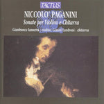the album cover for Gianfranco Iannetta - Paganini : Sonate Per Violino E