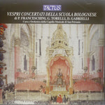 the album cover for Franceschini / Bologna Cappella - Vespri Concertati Della Scuola