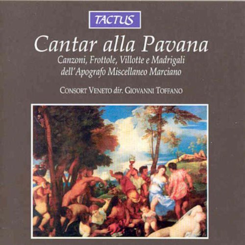 the album cover for Cara / Fabris - Cantar Alla Pavana