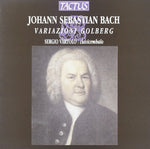 the album cover for Sergio Vartolo - Variazioni Goldberg