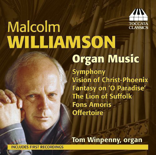 the album cover for Tom Winpenny - Organ Music