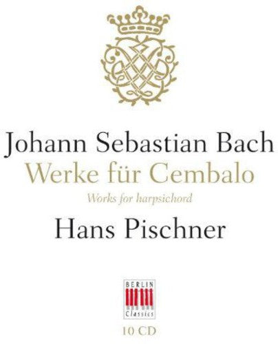 the album cover for Bach - Cembalowerke