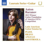 the album cover for Pujol / Bravo / Angulo / Santorsola - Laureate Series-Guitar: Anton Baranov