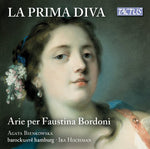 the album cover for Agata Bienkowska - La Prima Diva-Arias for Faustina Bodoni