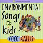 the album cover for Coco Kallis - Enviromental Songs for Kids