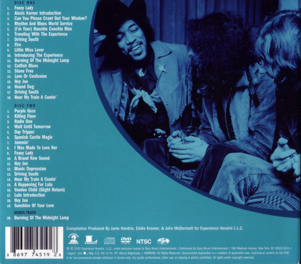 The Jimi Hendrix Experience : BBC Sessions (2xCD, Comp + DVD, NTSC)