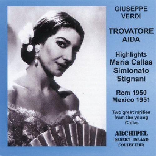 the album cover for ROSSINI/DONIZETTI - Aida & Trovatore HLTS