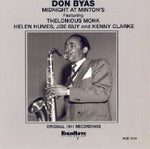 the album cover for Don Byas - Midnight at Minton's