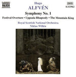 the album cover for H. ALFVEN - Symphony 1 / Festival Overture / Mountain King