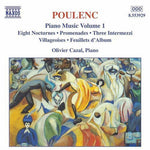 the album cover for Olivier Cazal - Piano Music 1
