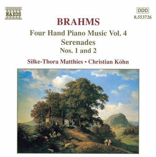 the album cover for Christian Kohn - Four Hand Piano Music 4