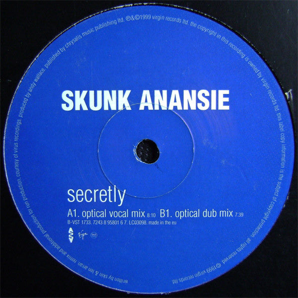 Skunk Anansie : Secretly (Optical Mixes) (12")