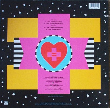 The Funky Worm* : U+Me=Love (12", Promo, SRC)