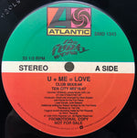The Funky Worm* : U+Me=Love (12", Promo, SRC)