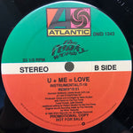 The Funky Worm* : U+Me=Love (12", Promo, SRC)