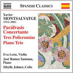 the album cover for Montsalvatge - Comp Works for Violin & Piano