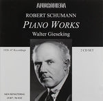 the album cover for WALTER GIESEKING - Piano Works