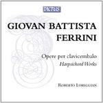 the album cover for Ferrini - Operas Per Clavicembalo