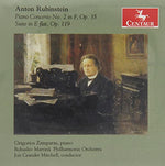 the album cover for Rubinstein - Piano Cto 2