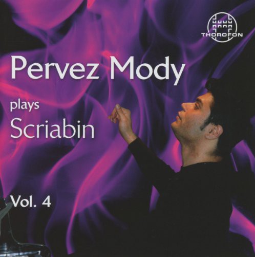 the album cover for Scriabin - Pervez Mody Plays Scriabin Vol 4
