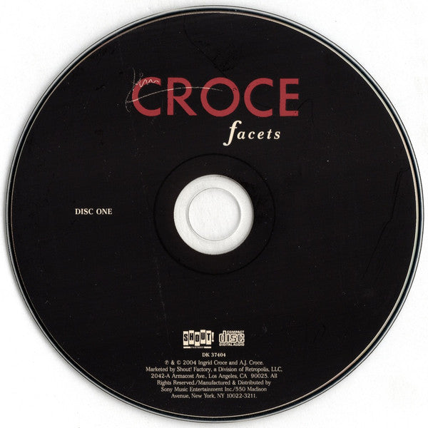 Jim Croce : Facets (2xCD, Album, RE, RM)