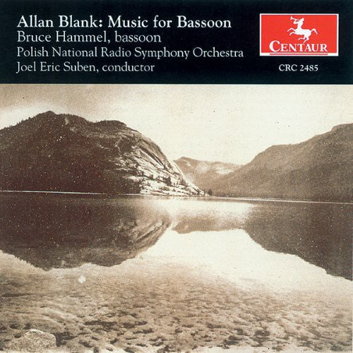 the album cover for Blank / Hammel / Polish Natl Rso / Suben - Music for Bassoon