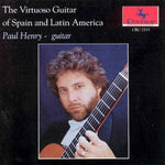 the album cover for Ponce / Lauro / Paul Henry - Virtuoso Guitar of Spain & Latin America