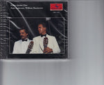 the album cover for Folios Guitar Duo - Guitar Works By Bach & Piazzolla
