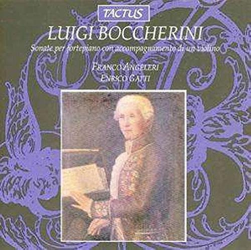 the album cover for Boccherini / Gatti / Angeleri - Sonatas for Fortepiano & Violin