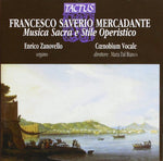 the album cover for Mercadante / Zanovello / Ruggeri / Coenobium Vocal - Sacred Music & Operatic Style