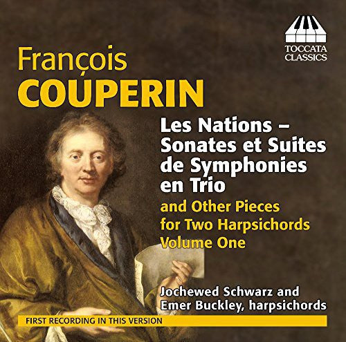 the album cover for Couperin - Music for Two Harpsichords 1