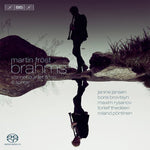 the album cover for Brahms - Martin Frost Plays Brahms