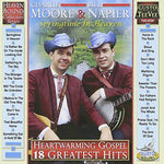 the album cover for Charlie Moore / Napier,Bill - Heartwarming Gospel: 18 Greatest Hits