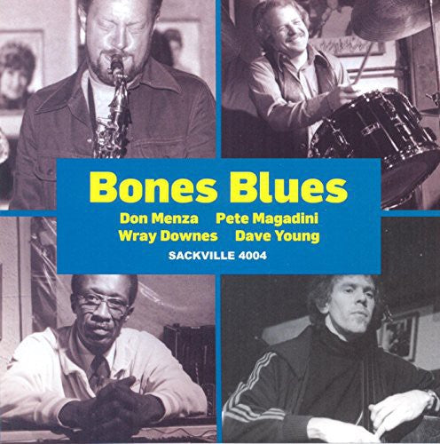 the album cover for Pete Magadini - Bones Blues