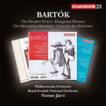the album cover for Bartok / Royal Scottish National Orch - Orchestral Works
