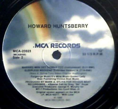 Howard Huntsberry : Married Men Get Lonely Too (12", Single)