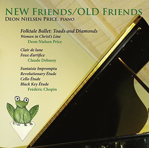 the album cover for Price / Debussy / Chopin - New Friends / Old Friends