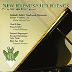 the album cover for Price / Debussy / Chopin - New Friends / Old Friends