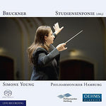 the album cover for Bruckner / Younr / Hamburg - Study Symphony