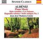 the album cover for Albeniz / Gamiz - Pno Music 5