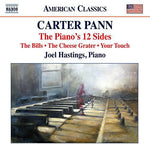 the album cover for Pann / Hastings - Works for Piano