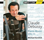 the album cover for Debussy / Korstick - Pno Works 3