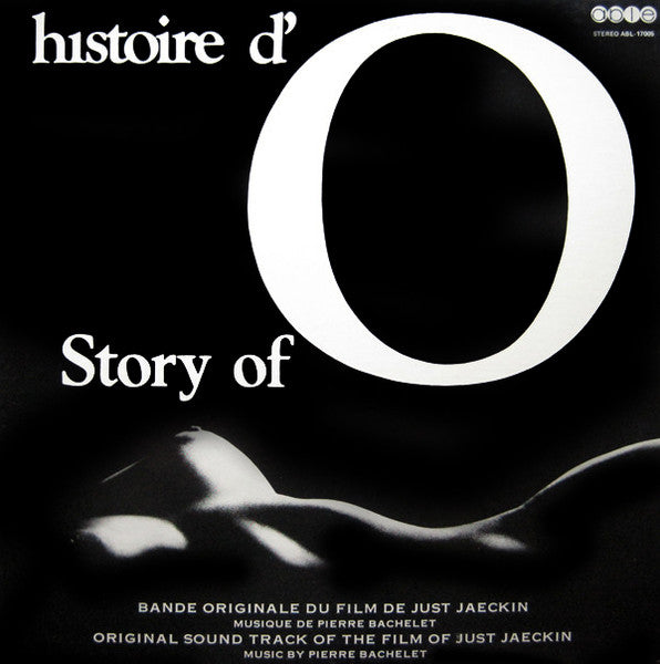 Pierre Bachelet : Histoire D'O - Bande Originale Du Film (LP, Album)