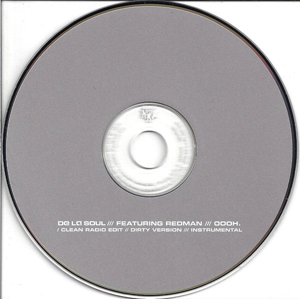 De La Soul Featuring Redman : Oooh. (CD, Single, Promo)