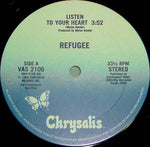 Refugee : Listen To Your Heart (12", Promo)